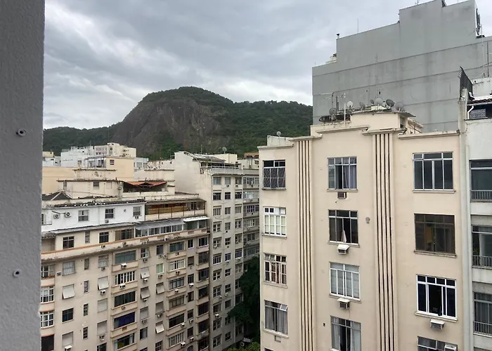 Apartamento Completo Na Praia De Copacabana , Novinho , Wifi, Ar Condicionado, Netflix, Frente Em Andar Alto, Pauloangerami Mvc15